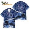 Tennessee Titans Palm Tree Tropical Trendy Football Custom Name Hawaiian Shirt 1