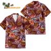 Washington Commanders Football Team Flower Summer Design Custom Name Hawaiian Shirt 1