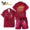 Arizona Cardinals Combo Hawaiian Shirt And Shorts Football Summer Beach Hawaiian Sets 1
