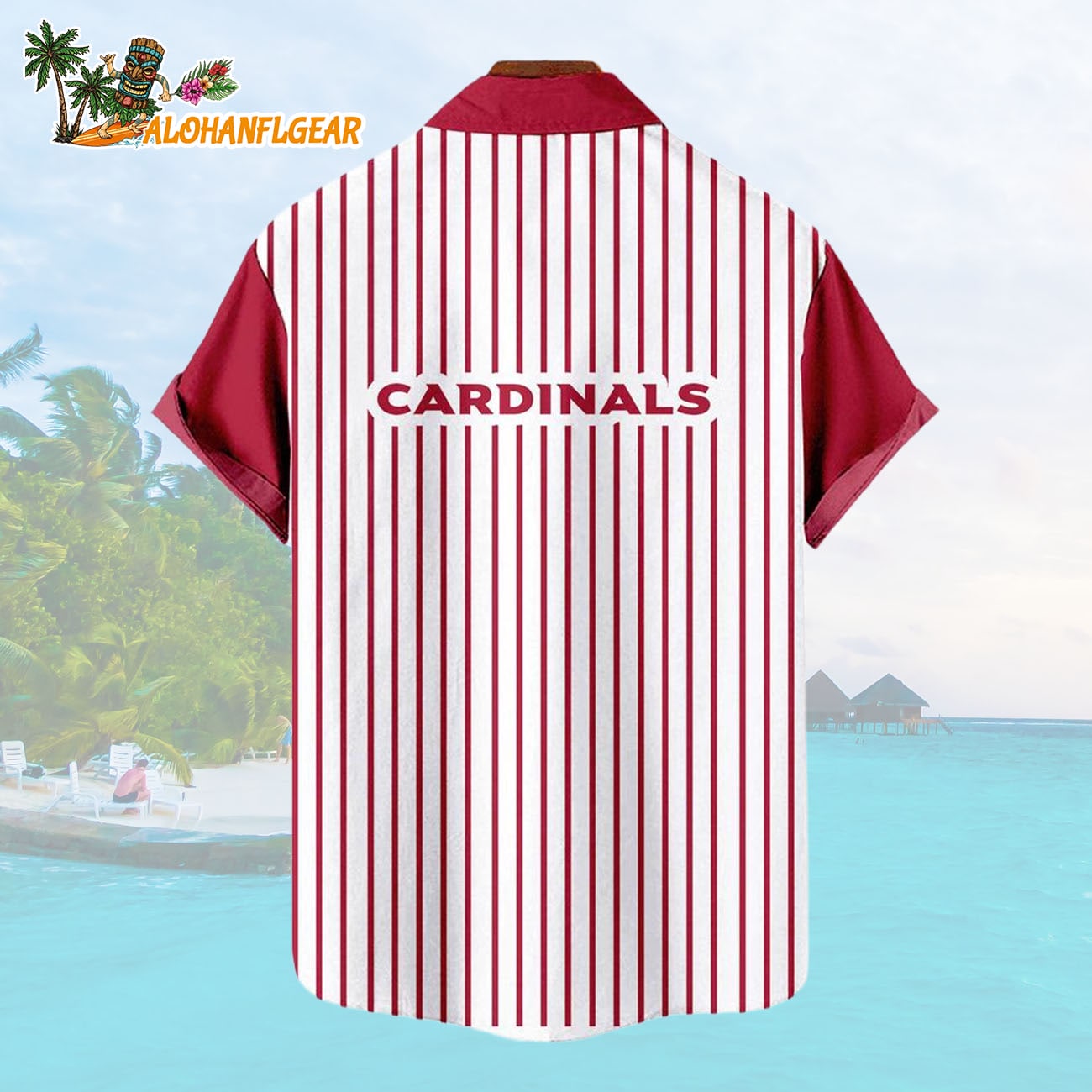 Arizona CardinalsClassic Retro Mascot Line Summer Beach Hawaiian Shirt Arizona CardinalsClassic Retro Mascot Line Summer Beach Hawaiian Shirt