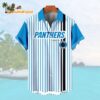 Carolina PanthersClassic Retro Mascot Line Summer Beach Hawaiian Shirt 1
