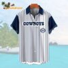 Dallas CowboysClassic Retro Mascot Line Summer Beach Hawaiian Shirt 1