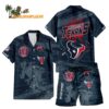 Houston Texans Combo Hawaiian Shirt And Shorts Football Summer Beach Hawaiian Sets 1