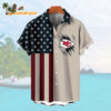 Kansas City Chiefs American Flag Summer Button Hawaiian Shirt 1