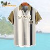 New Orleans SaintsClassic Retro Mascot Line Summer Beach Hawaiian Shirt 1