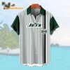New York JetsClassic Retro Mascot Line Summer Beach Hawaiian Shirt 1