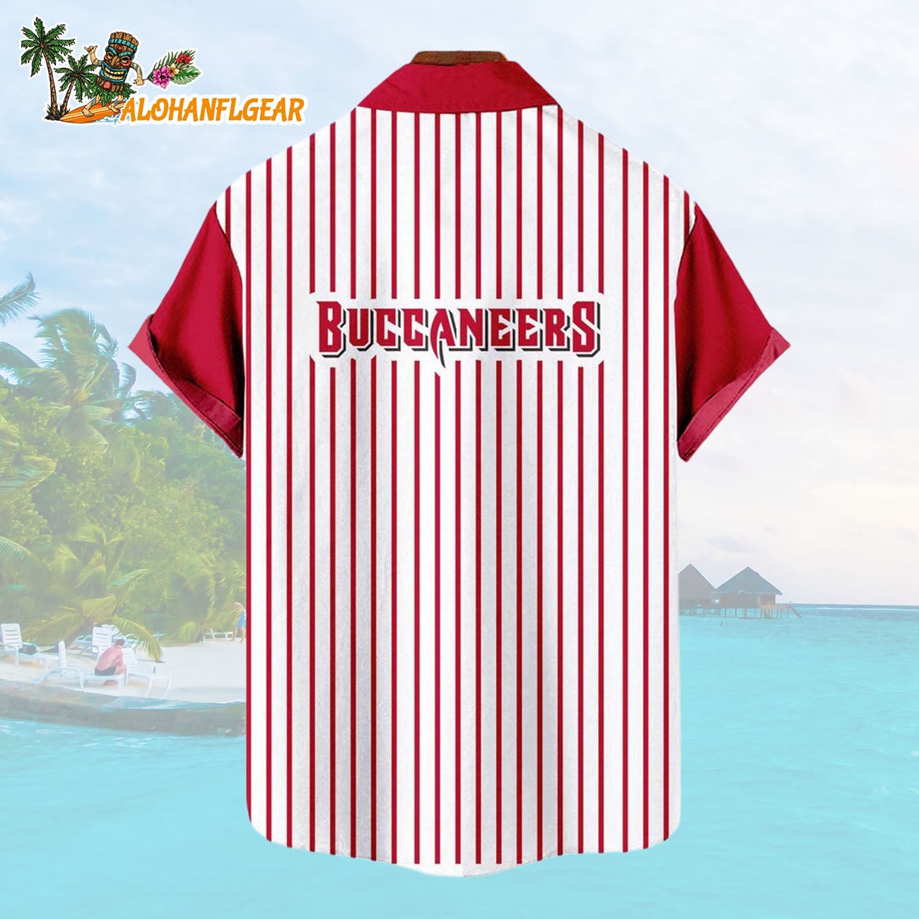 Tampa Bay BuccaneersClassic Retro Mascot Line Summer Beach Hawaiian Shirt Tampa Bay BuccaneersClassic Retro Mascot Line Summer Beach Hawaiian Shirt