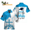 Carolina Panthers In My Veins Jesus Im My Heart Hawaiian Shirt 1
