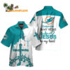Miami Dolphins In My Veins Jesus Im My Heart Hawaiian Shirt 1