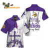 Minnesota Vikings In My Veins Jesus Im My Heart Hawaiian Shirt 1