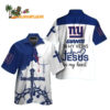 New York Giants In My Veins Jesus Im My Heart Hawaiian Shirt 1