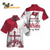 Tampa Bay Buccaneers In My Veins Jesus Im My Heart Hawaiian Shirt 1