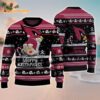 Arizona Cardinals Merrykissmyass Funny Santa Claus Christmas Ugly Sweater
