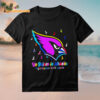 Arizona Cardinals We Believe In Miracles Fight Cancer In All Colors 2025 Logo Shirt