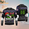 Custom Denver Broncos Drink Up The Grinch Christmas Ugly Sweater