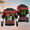 Custom San Francisco 49ers Drink Up The Grinch Christmas Ugly Sweater