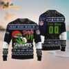 Custom Seattle Seahawks Drink Up The Grinch Christmas Ugly Sweater