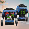 Custom Tennessee Titans Drink Up The Grinch Christmas Ugly Sweater