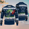 Dallas Cowboys Special Grinchs Hand Football Christmas Ugly Sweater