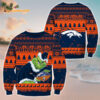 Denver Broncos Football Grinch Christmas Ugly Sweater