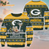 Green Bay Packers Merrykissmyass Funny Santa Claus Christmas Ugly Sweater
