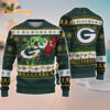 Green Bay Packers Special Grinchs Hand Football Christmas Ugly Sweater