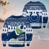 Indianapolis Colts Football Grinch Christmas Ugly Sweater