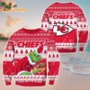 Kansas City Chiefs Football Grinch Christmas Ugly Sweater