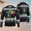 Las Vegas Raiders Special Grinchs Hand Football Christmas Ugly Sweater