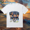 Los Angeles Chargers Football 5 Big Stars Players Caricature Signature Shirt