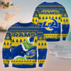Los Angeles Rams Football Grinch Christmas Ugly Sweater