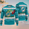 Miami Dolphins Special Grinchs Hand Football Christmas Ugly Sweater