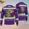 Minnesota Vikings Special Grinchs Hand Football Christmas Ugly Sweater