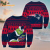 New England Patriots Football Grinch Christmas Ugly Sweater