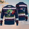New England Patriots Special Grinchs Hand Football Christmas Ugly Sweater