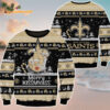 New Orleans Saints Merrykissmyass Funny Santa Claus Christmas Ugly Sweater