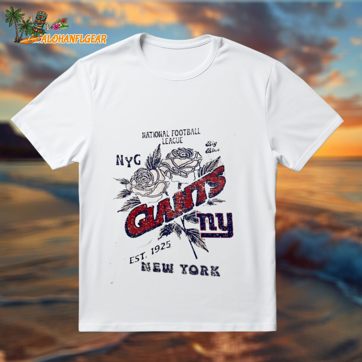 New York Giants Big Blue National Football League Est 1925 Shirt