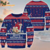 New York Giants Merrykissmyass Funny Santa Claus Christmas Ugly Sweater