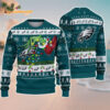 Philadelphia Eagles Special Grinchs Hand Football Christmas Ugly Sweater