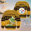 Pittsburgh Steelers Football Grinch Christmas Ugly Sweater