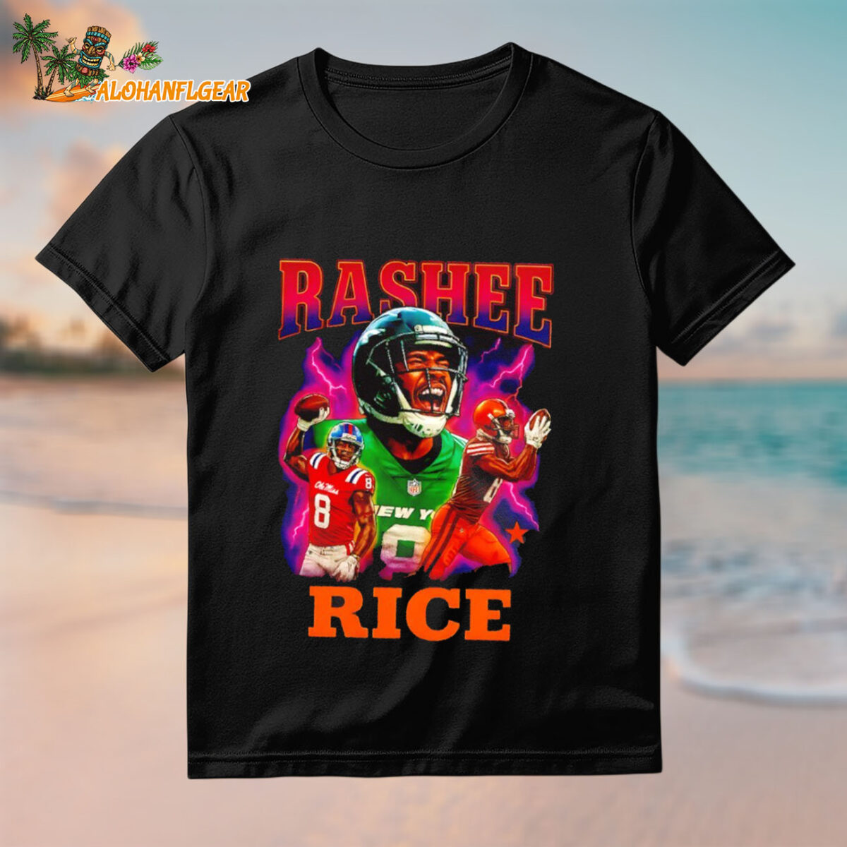 Rashee Rice Kansas City Chiefs Electric Graphic Shirt