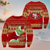San Francisco 49ers Football Grinch Christmas Ugly Sweater