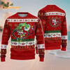 San Francisco 49ers Special Grinchs Hand Football Christmas Ugly Sweater