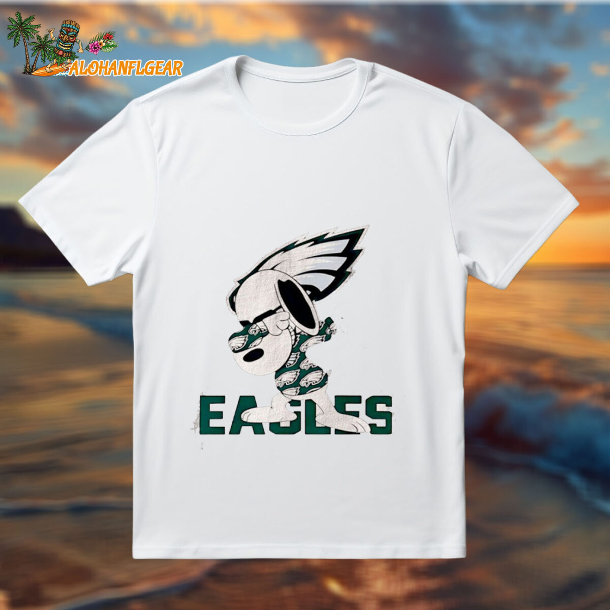 Snoopy Dabbing Philadelphia Eagles Football Shirt