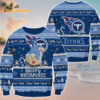 Tennessee Titans Merrykissmyass Funny Santa Claus Christmas Ugly Sweater