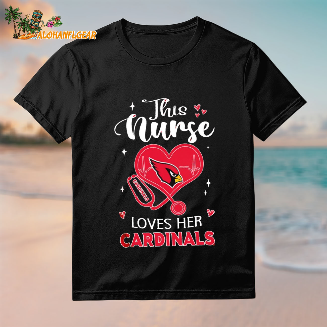 Arizona Cardinals This Nurse Appreciation Month 2025 Shirt Arizona Cardinals This Nurse Appreciation Month 2025 Shirt
