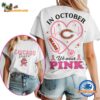 Chicago Bears In October We Wear Pink Vintage T Shirt