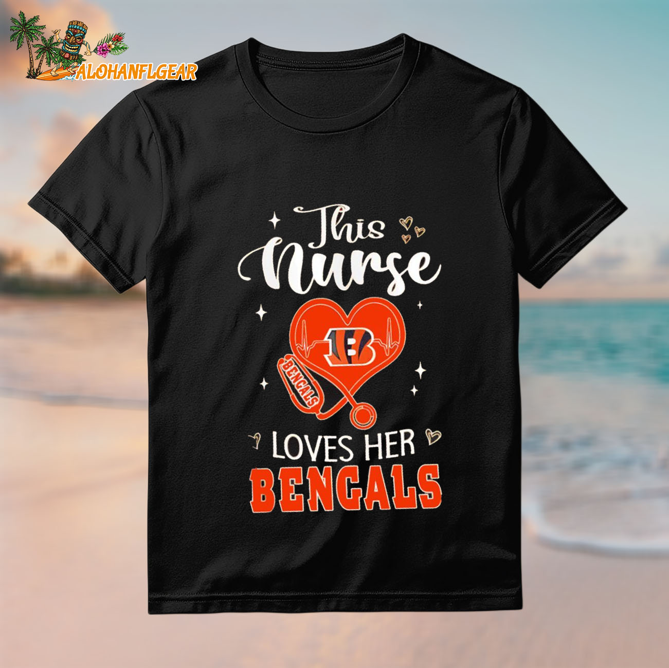 Cincinnati Bengals Nfl This Nurse Appreciation Month 2025 Shirt Cincinnati Bengals Nfl This Nurse Appreciation Month 2025 Shirt