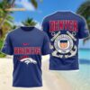 Denver Broncos NFL United States Coast Guard Limited 3D Shirt