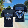 Denver Broncos US Air Force Military Unisex 3D Shirt